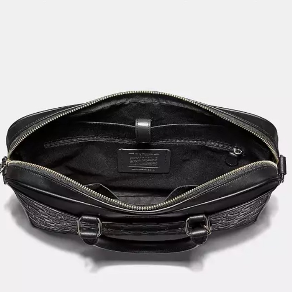 Coach Calf Leather - Beckett Compact Brief - Picture 11 of 11